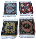 Teppich zur Kamelbeladung - handgeknüpft - 15 x 18 cm